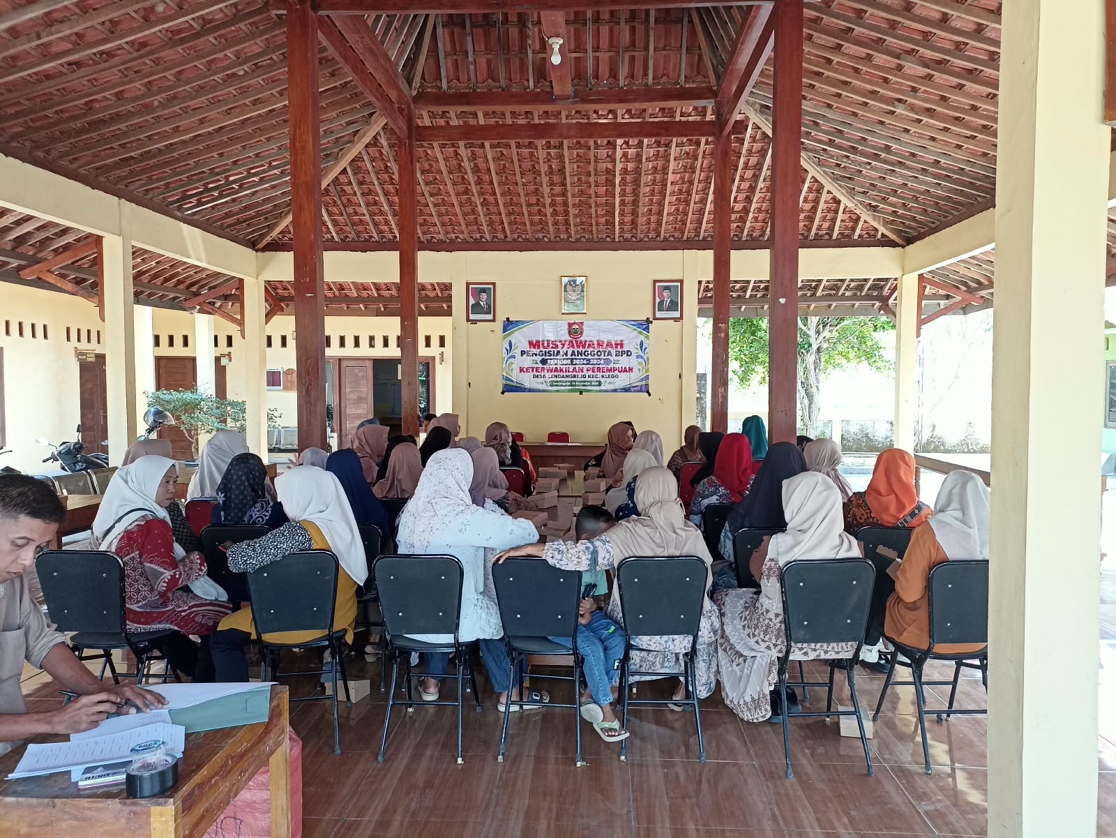 PELAKSANAAN MUSYAWARAH PENGISIAN ANGGOTA BPD SENDANGREJO PERIODE 2026-2034